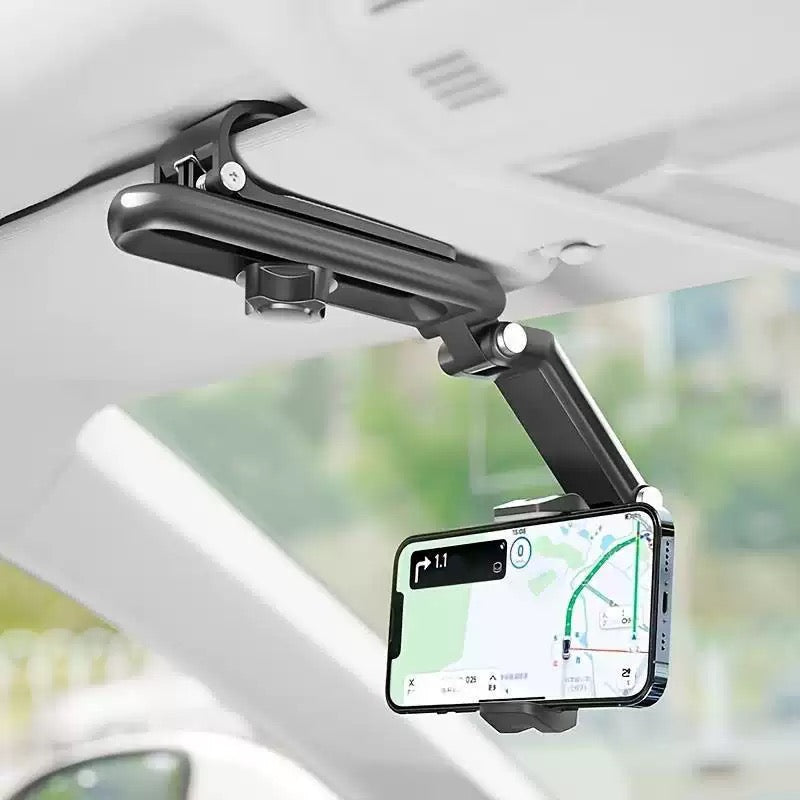 360-degree Rotating Sun Visor Car Mount