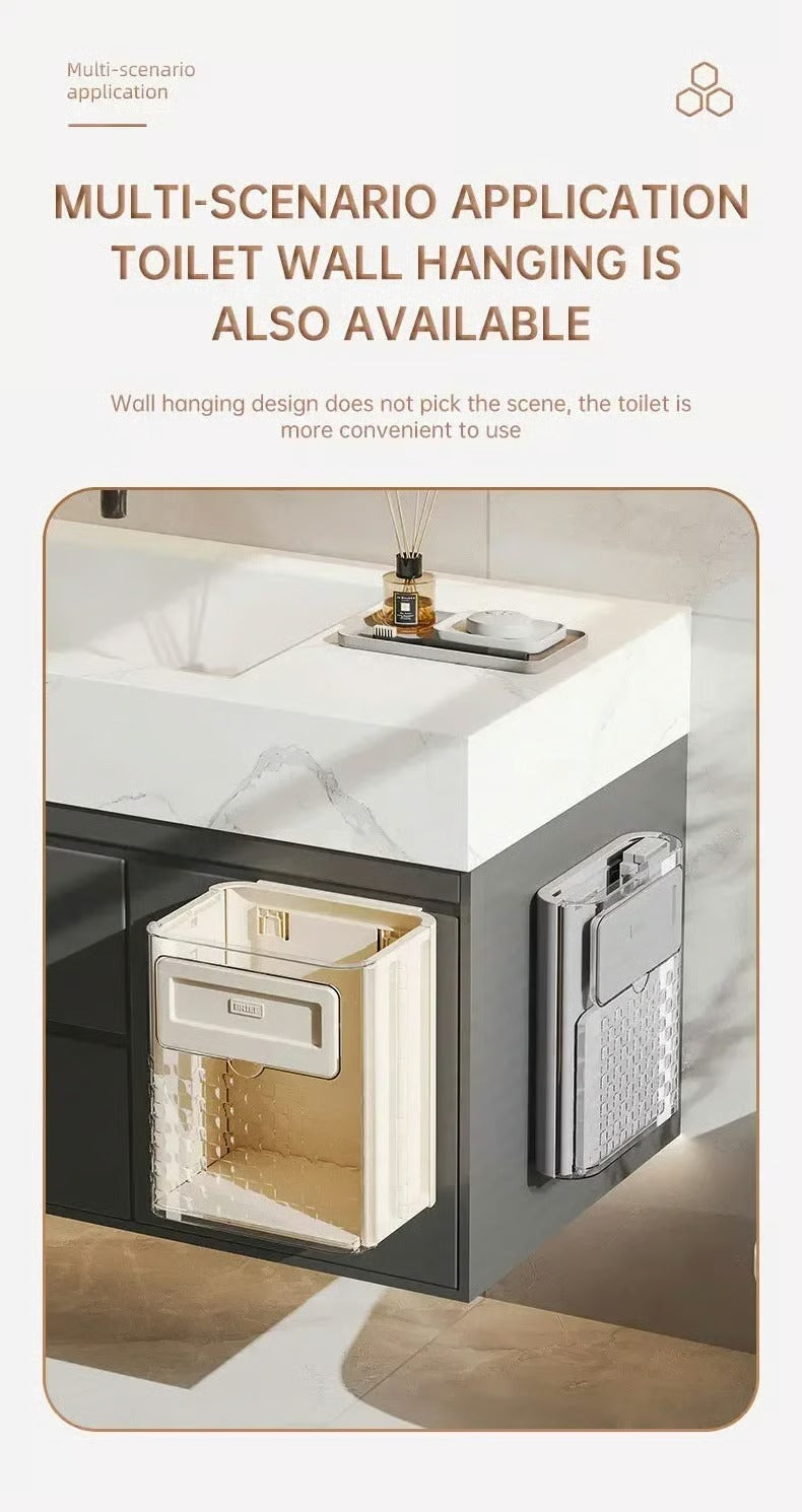 Folding Hanging Trash Can