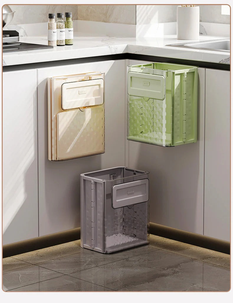 Folding Hanging Trash Can